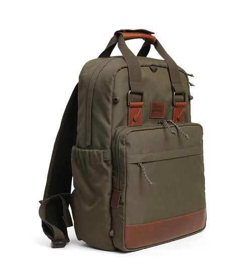 Rucksack Royal Enfield Raveller Olive/Braun 