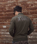 Giacca Royal Enfield Full Zip Stealth Jkt Verde - cafetwin