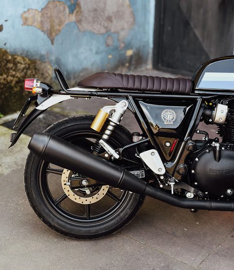 Sella Slim Interceptor 650 / Continental GT Marrone - Cafe Twin - cafetwin