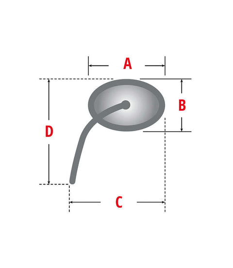 Montana Slim Mirrors - Pair