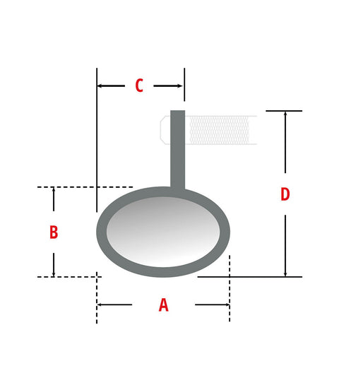 Mirror Bar End Victory-Slim