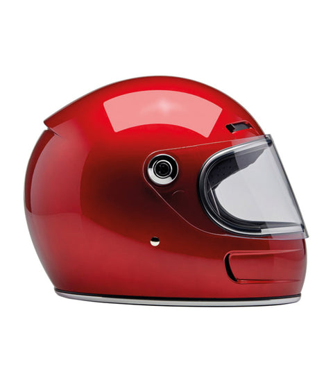 Capacete Biltwell Gringo SV Vermelho cereja metalizado