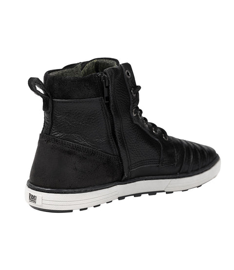 Schuhe Moto Schieber Black John Doe