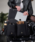 Borsa Laterale Super Meteor 650 - Expedition Nera con Staffe - cafetwin