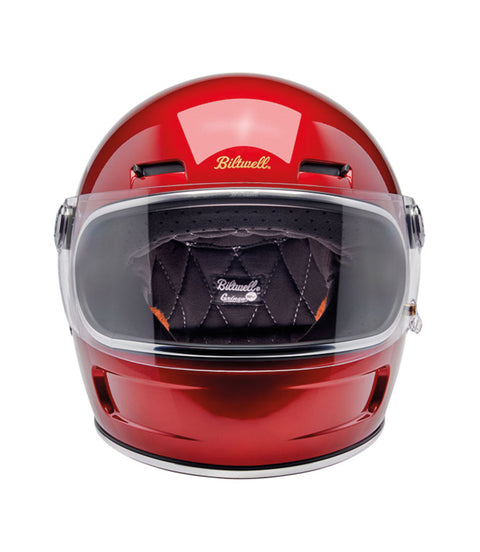 Capacete Biltwell Gringo SV Vermelho cereja metalizado