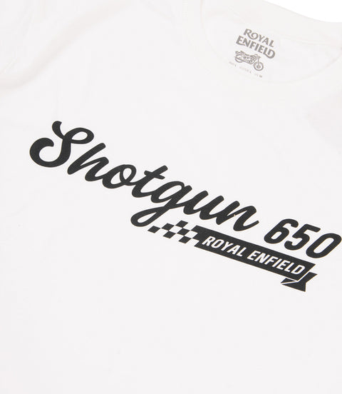 T-Shirt Royal Enfield "ShotGun 650" White 