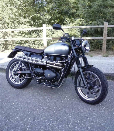Scarico Alto per Triumph fino al 2016 - Omologato - Mohave