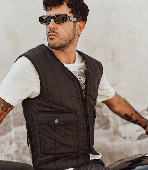 Gilets Moto John Doe Original Vest 2.0 Noir