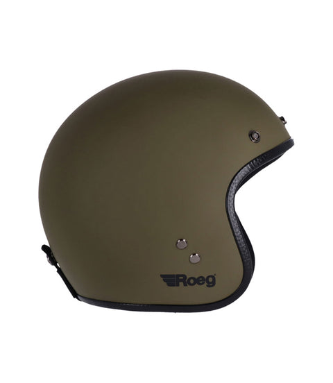 Casco Jet Vintage Ejército Roeg