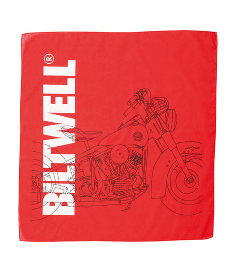 Bandana Moto Biltwell Pan Red