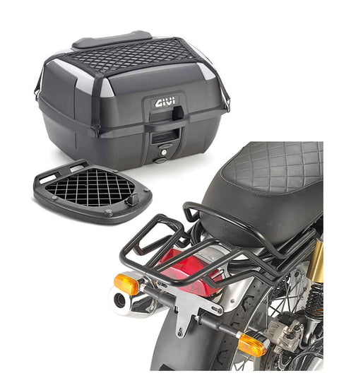 B45+ top case com porta-bagagens Interceptor 650 - GIVI