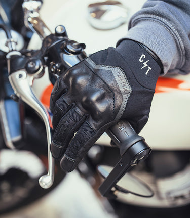 Guanti Estivi Moto ACE Neri Cafe Twin
