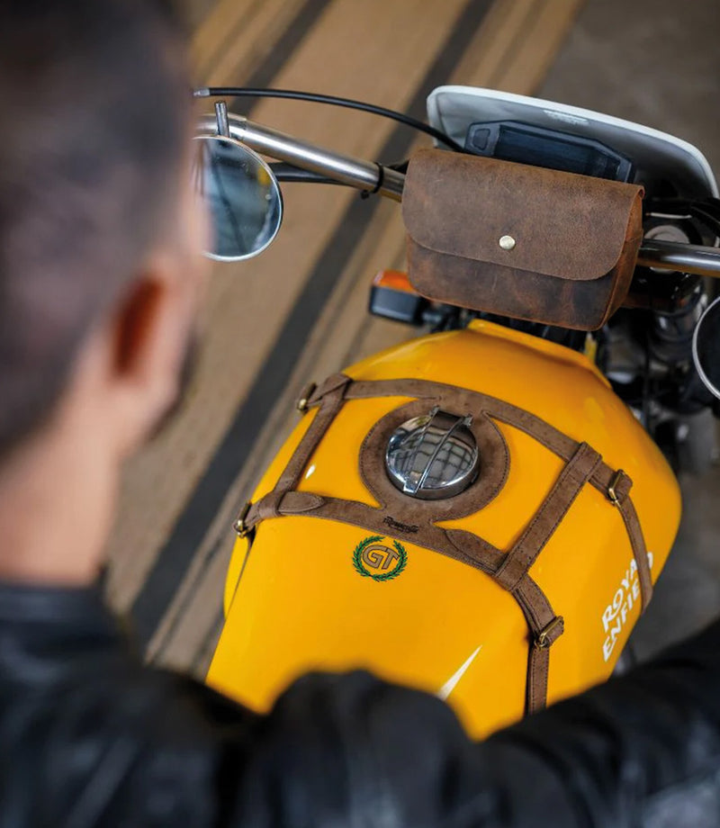 Tasche Moto Sidekick Braun - Multifunktional