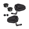Kit Specchietti Bar End SHIELD con Adattatori per Royal Enfield