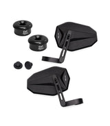 Kit Specchietti Bar End SHIELD con Adattatori per Interceptor 650 dal 2018 al 2022