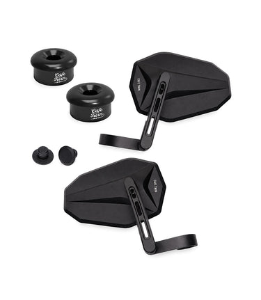 Kit Specchietti Bar End SHIELD con Adattatori per Interceptor 650 dal 2018 al 2022
