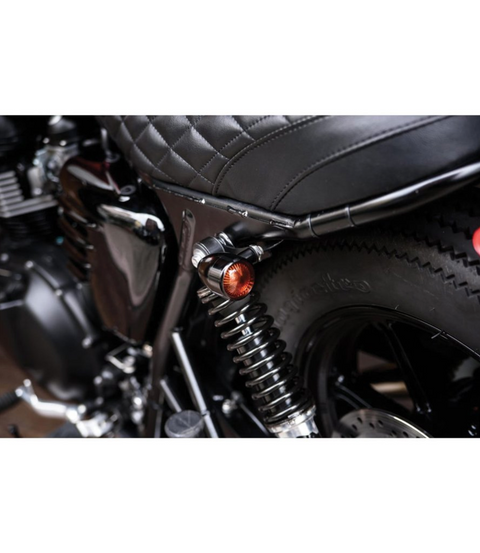 Frecce Moto Custom Nere Omologate - Set da 4