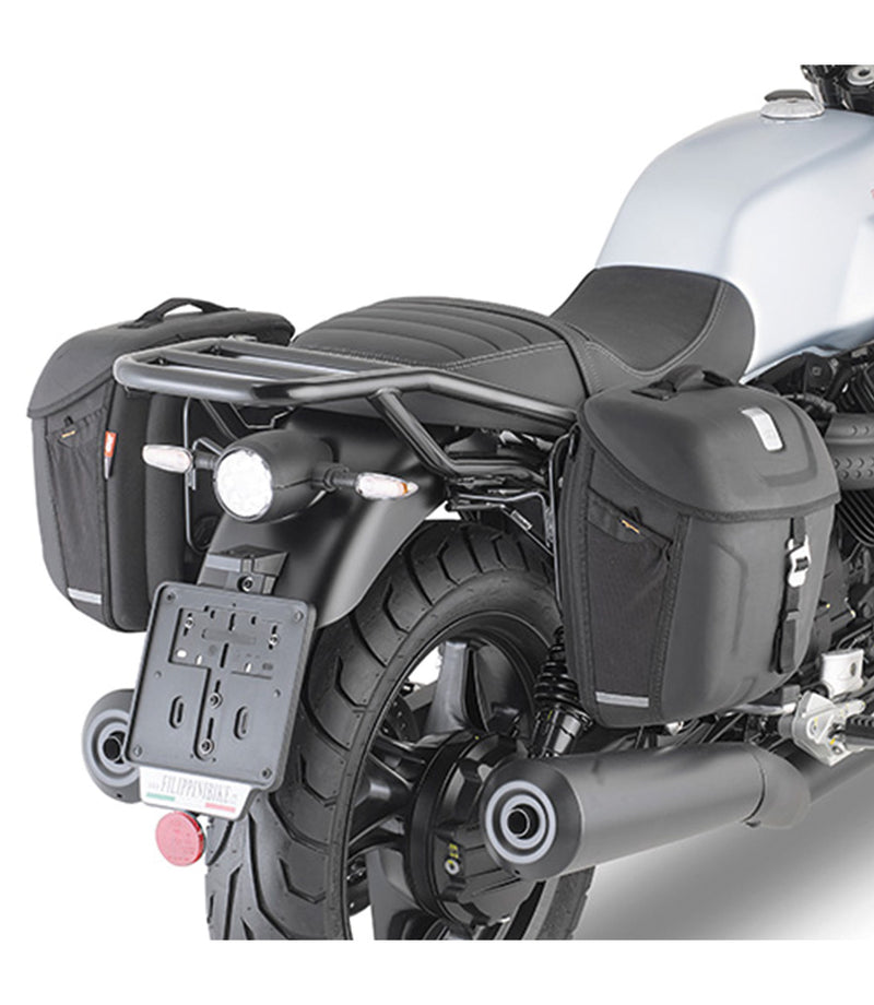 Bausatz Motorradtaschen Givi MT501 für Moto Guzzi V7 850 STONE