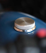 Adattatore Anello Tappi Serbatoio per Speed Twin/Thruxton/Scrambler 1200 Silver - cafetwin