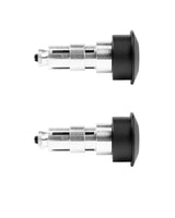 Adaptateurs de rétroviseurs d'extrémité de guidon universels pour guidons de Ø 22 mm / 25 mm - cafetwin