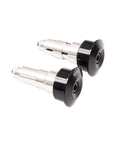 Adattatori Specchietti Bar End Universali per Manubri da Ø 22 mm / 25 mm Lucidi - cafetwin