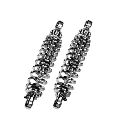 Ammortizzatori HNTR 350 Bitubo Cromati 320mm - Precarico ed Estensione - cafetwin