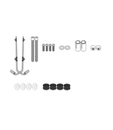 Mounts Windshield for Vespa A5620A - GIVI - cafetwin