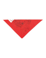 Bandana Moto Biltwell Pan Red - cafetwin