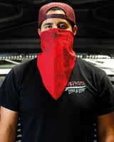 Bandana Moto Biltwell Pan Red - cafetwin
