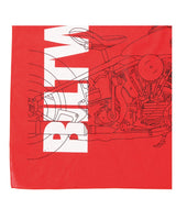 Bandana Moto Biltwell Pan Red - cafetwin