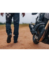 Compact Black Crash Bars for Bear / Interceptor / Continental GT 650 - Royal Enfield - cafetwin