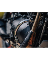 Motorschutzbügel Kompatibel Silver für Bear / Interceptor / Continental GT 650 - Royal Enfield - cafetwin