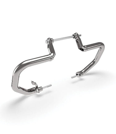 Barres de Protection Moteur Compactes Silver pour Classic 650 - Royal Enfield - cafetwin