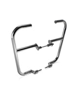 Barre Paramotore Larghe Silver per Bear / Interceptor / Continental GT 650 - Royal Enfield - cafetwin