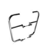 Barres de Protection Moteur Larges Silver pour Bear / Interceptor / Continental GT 650 - Royal Enfield - cafetwin