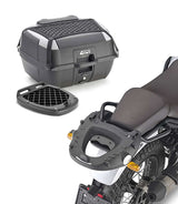 B45+ Top Case with Rear Rack for Himalayan 410 - GIVI - cafetwin