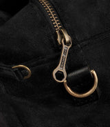 Leather Top Case for Himalayan - Black - Cafe Twin x Trip Machine - cafetwin