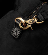 Leather Top Case for Himalayan - Black - Cafe Twin x Trip Machine - cafetwin