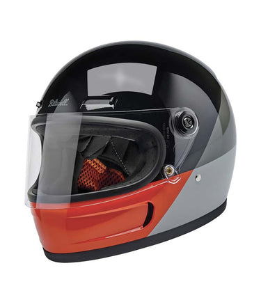 Biltwell Gringo SV helmet intersection B/O/G - cafetwin