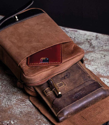 Leg Bag Trip Machine - Brown - cafetwin