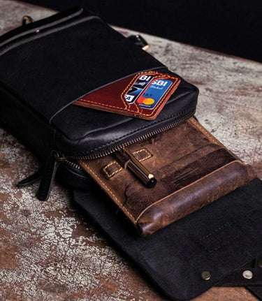 Leg Bag Trip Machine - Black - cafetwin