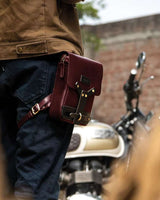 Sacoche de jambe Trip Machine - Rouge - cafetwin
