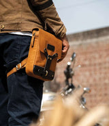 Trip Machine Leg Bag - Vintage Tan - cafetwin