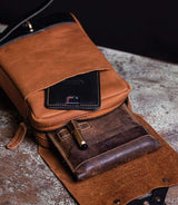 Trip Machine Leg Bag - Vintage Tan - cafetwin