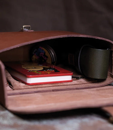 Saddlebag "Classic" Trip Machine - Cognac - cafetwin