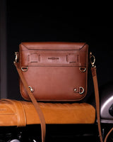 Bolsa Lateral "Classic" Trip Machine - Conhaque - cafetwin