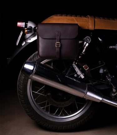 Saddlebag "Classic" Trip Machine - Brown - cafetwin