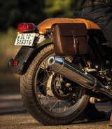 Saddlebag "Classic" Trip Machine - Brown - cafetwin