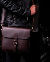 Trip Machine "Classic" Side Bag - Brown - cafetwin