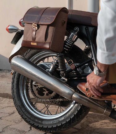 Borsa Laterale Cognac DGR Wayfarer - Trip Machine - cafetwin